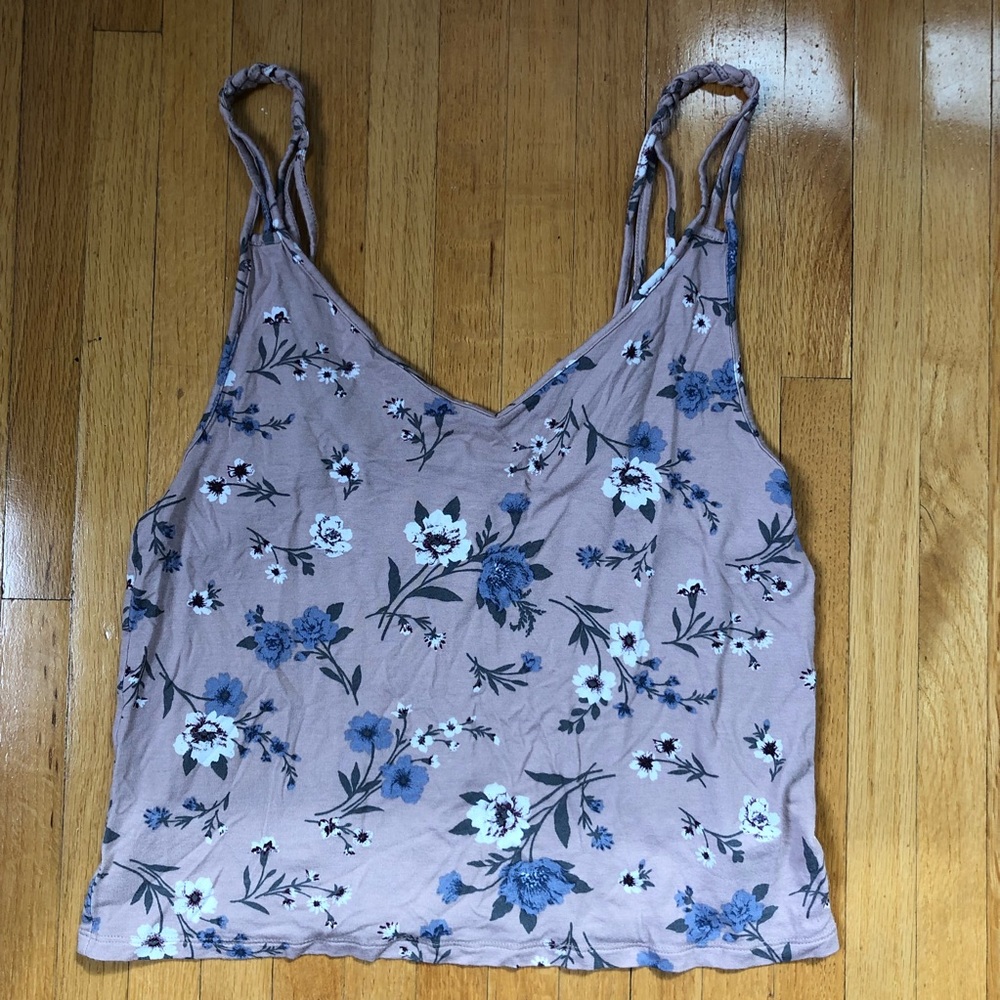 American Eagle Cropped Tank Top